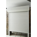 Arch aluminum glass swing window with roller shutter high quality shutters window